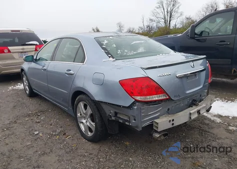 2005 Acura Rl 3.5 из США, поврежденный, VIN JH4KB16545C008280